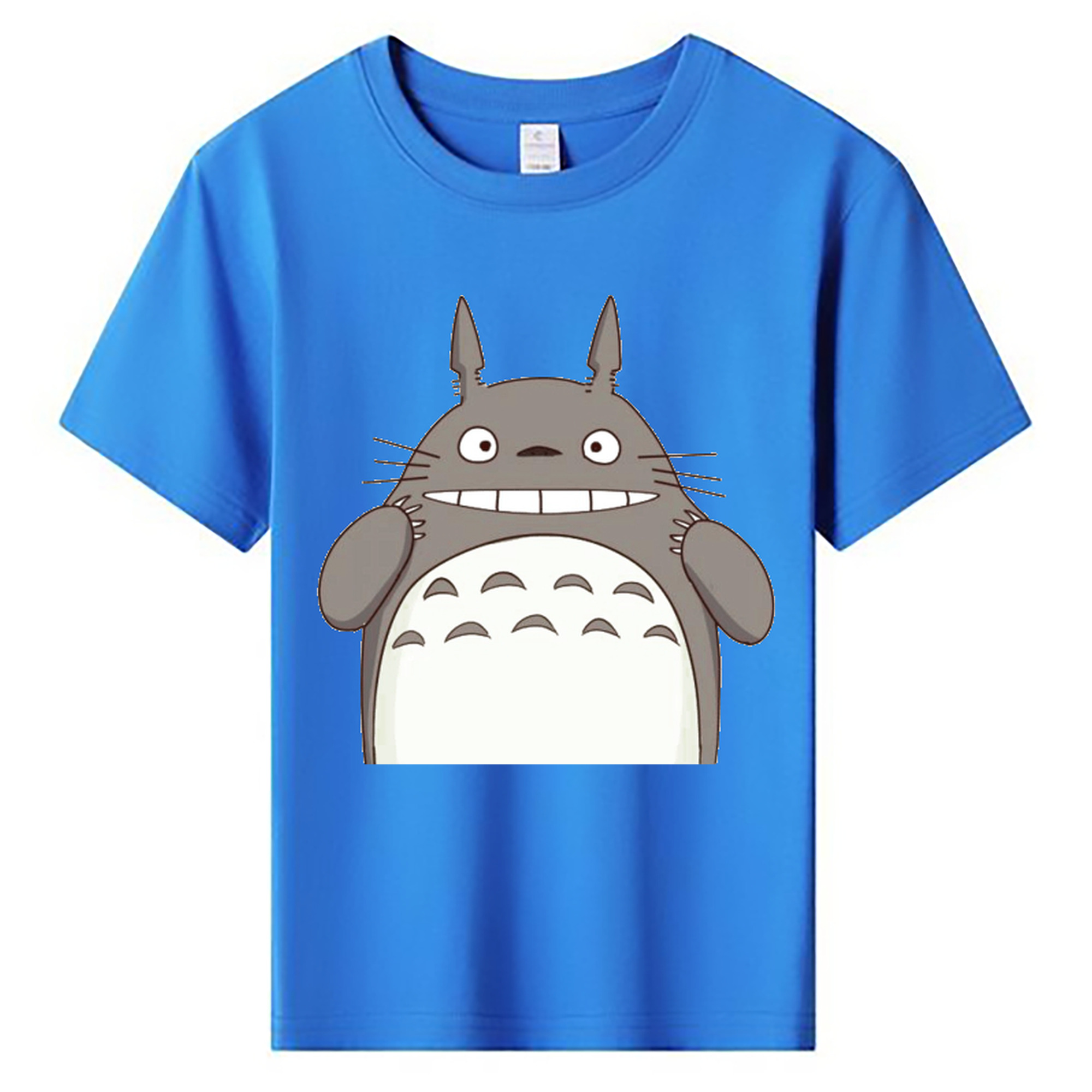（画像用） となりのトトロ 草壁メイ 草壁サツキ My Neighbor Totoro Satsuki Kusakabe Mei Kusakabe 綿100％キッズTシャツ（フロントプリント）